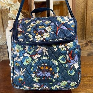 Vera Bradley Floral Burst Insulated Lunch Crossbody Shoulder Bag NWT New